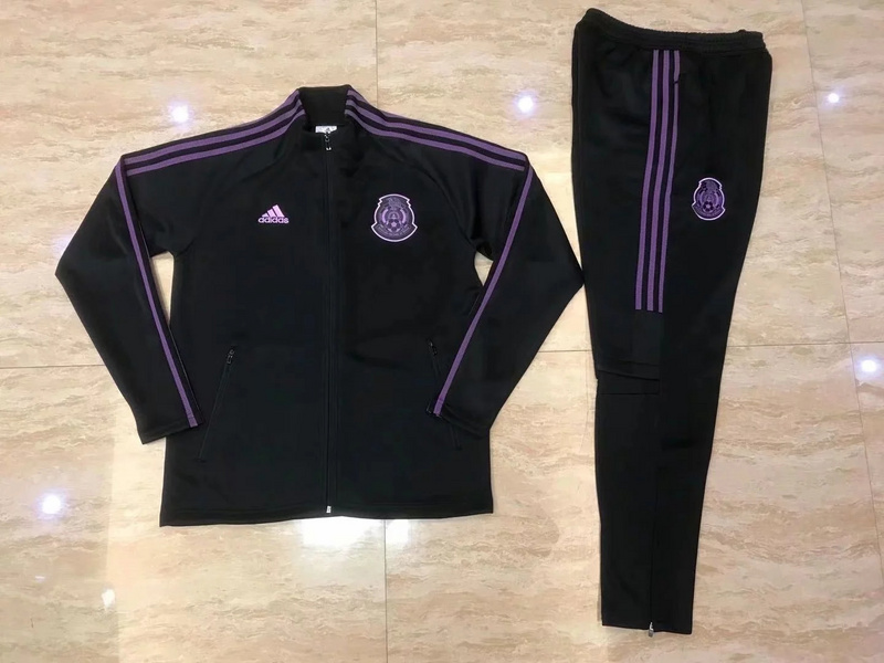 AAA Quality Mexico 19/20 Tracksuit - Black